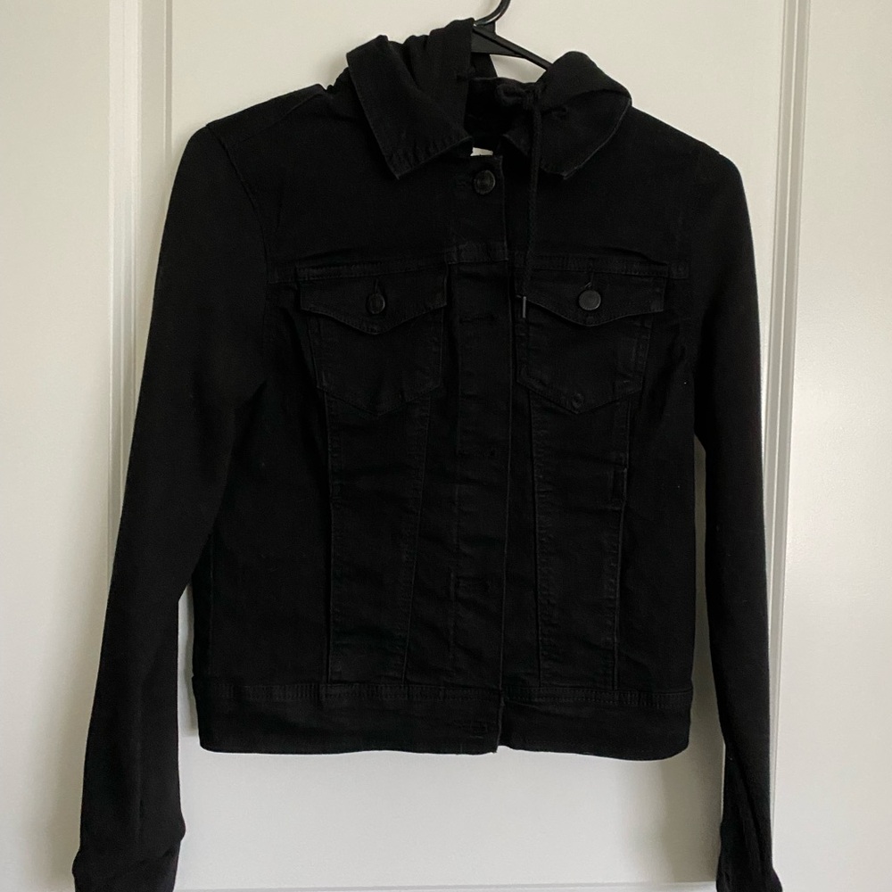 Women's Black Denim Jacket